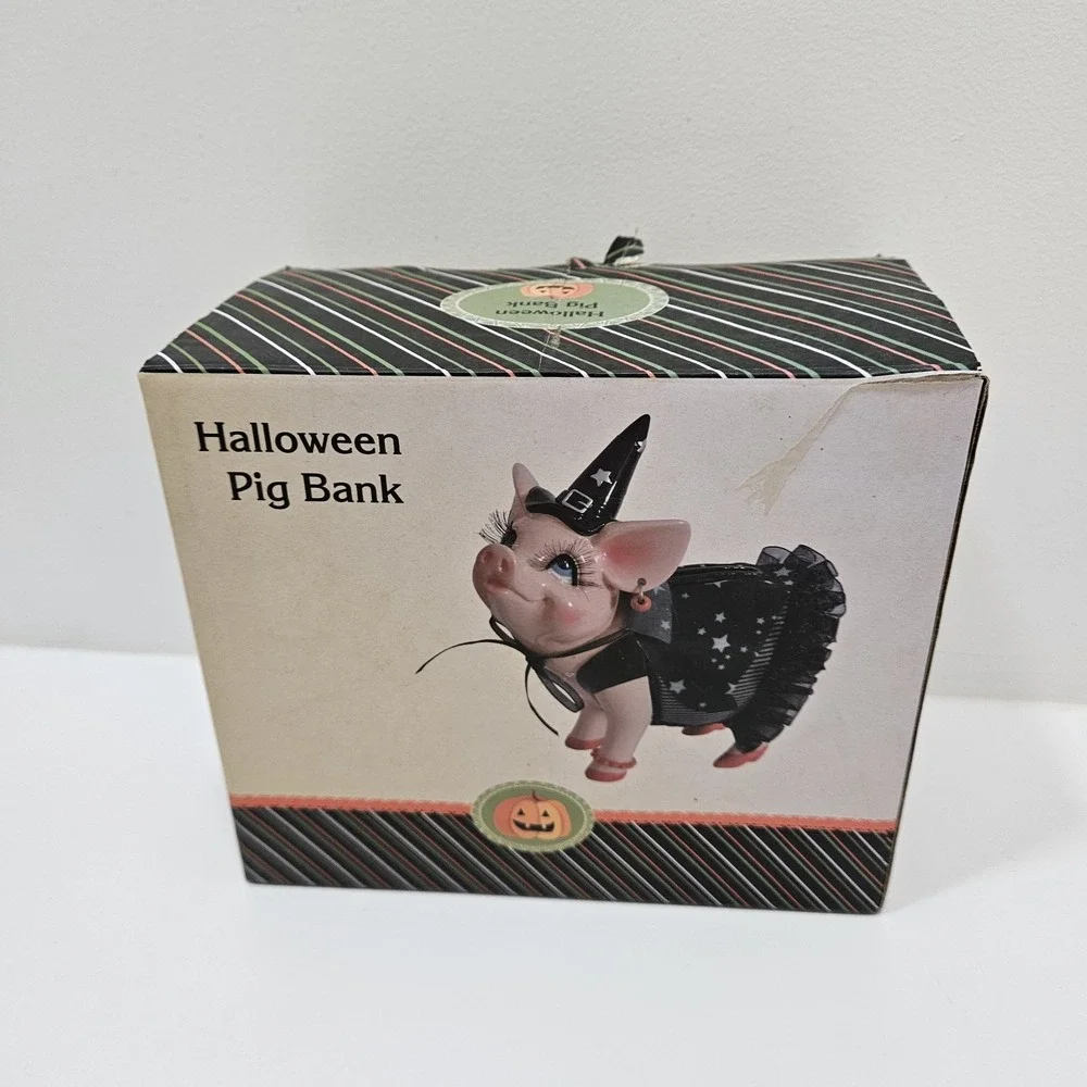 Cracker Barrel Halloween Pig Bank